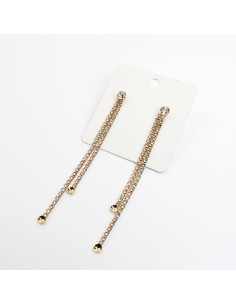 Aros de strass | Infinita Moda | Mayorista de Bijouterie