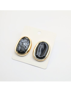 Aro Acrylic Oval | Infinita Moda | Mayorista de Bijouterie