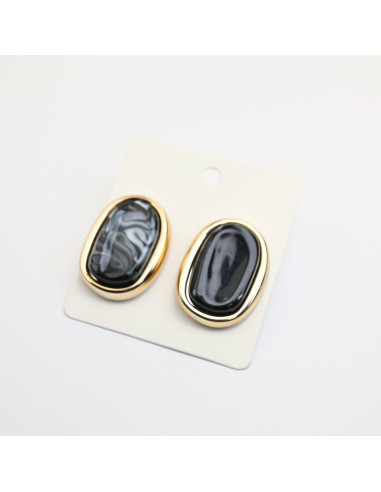 Aro Acrylic Oval | Infinita Moda | Mayorista de Bijouterie