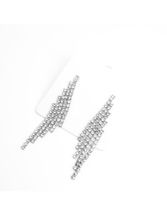 Aros de strass | Infinita Moda | Mayorista de Bijouterie