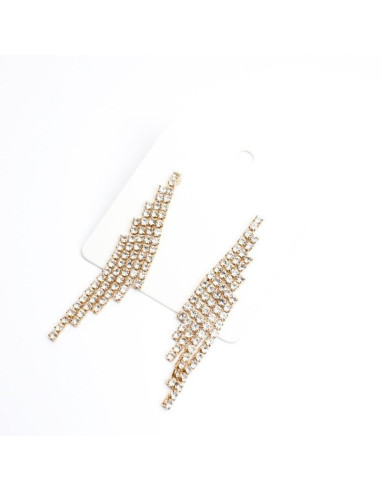 Aros de strass | Infinita Moda | Mayorista