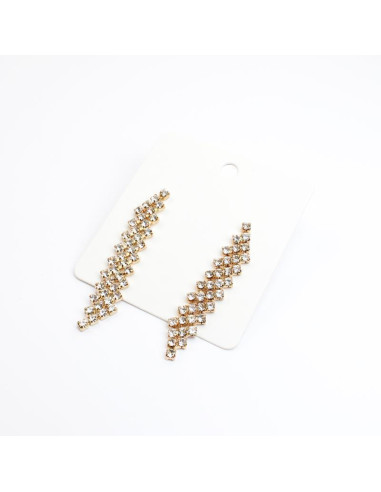 Aros de strass | Infinita Moda | Mayorista de Bijouterie
