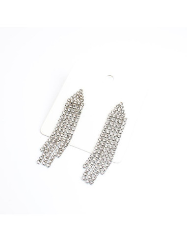 Aros de strass | Infinita Moda | Mayorista de Bijouterie