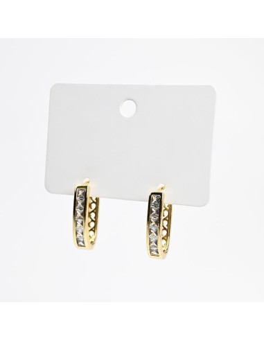 Aros premium de strass | Infinita Moda | Mayorista de Bijouterie