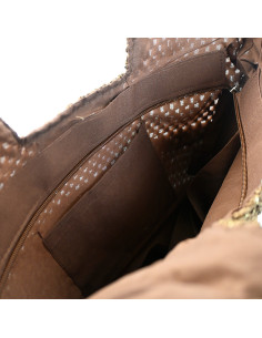 Cartera de Yute | Infinita Moda | Mayorista de Bijouterie