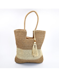 Cartera de Yute | Infinita Moda | Mayorista de Bijouterie