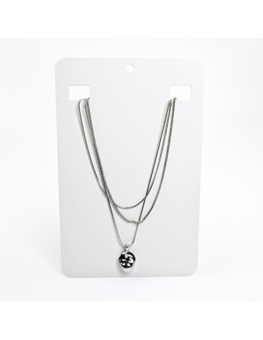 Collar cadena triple con dije | INFINITA MODA