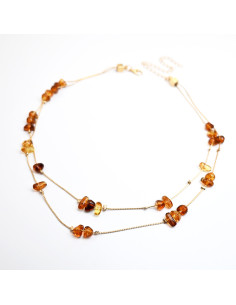 Collar Doble Cadena | INFINITA MODA | Venta mayorista