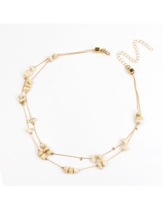 Collar Doble Cadena | INFINITA MODA | Venta mayorista