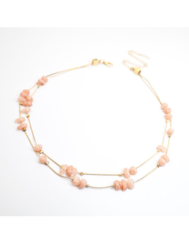 Collar Doble Cadena | INFINITA MODA | Venta mayorista