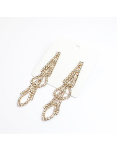 Aros de strass | Infinita Moda | Mayorista