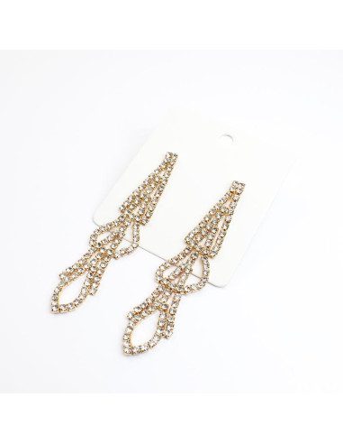 Aros de strass | Infinita Moda | Mayorista