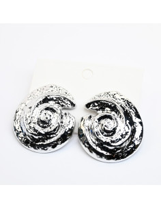 Aros de metal | Infinita Moda | Mayorista