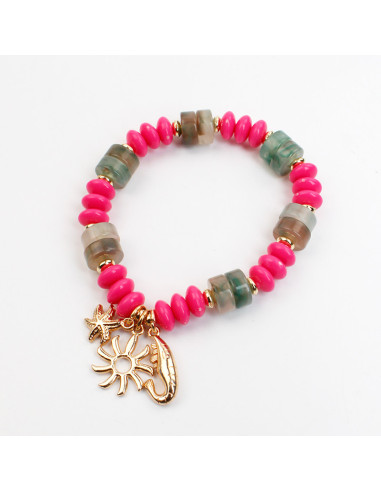 Pulsera Elástica Acrílica