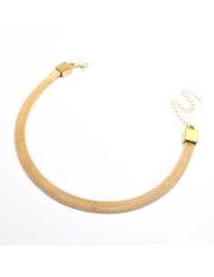 Choker de Cadena Golden | Infinita Moda | Mayorista de Bijouterie