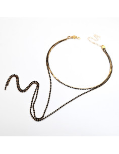 Collar de Strass | Infinita Moda | Mayorista de Bijouterie