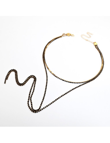 Collar de Strass | Infinita Moda | Mayorista de Bijouterie