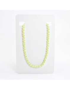 Collar de Acrílico Rayas | Infinita Moda | Mayorista de Bijouterie
