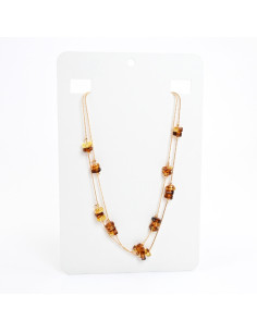 Collar Doble Cadena | Infinita Moda | Mayorista de Bijouterie