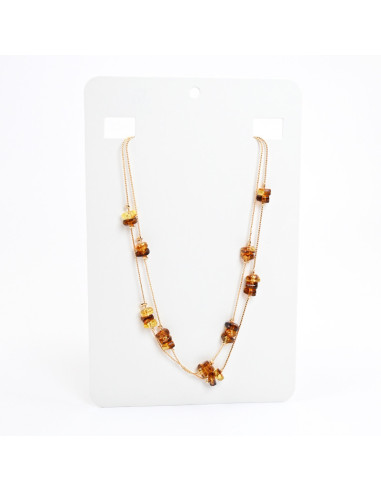 Collar Doble Cadena | Infinita Moda | Mayorista de Bijouterie