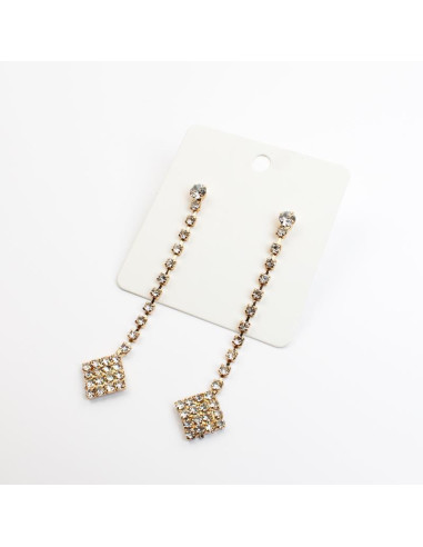 Aros de strass | Infinita Moda | Mayorista