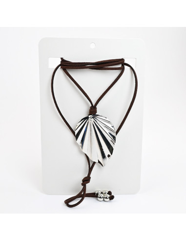 Collar de gamuza | Infinita Moda | Mayorista de Bijouterie