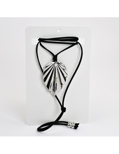 Collar de gamuza | Infinita Moda | Mayorista de Bijouterie
