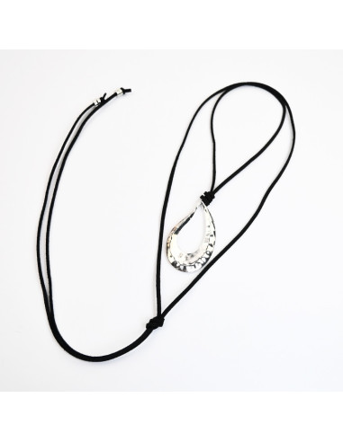 Collar de gamuza | Infinita Moda | Mayorista de Bijouterie