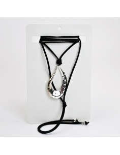 Collar de gamuza | Infinita Moda | Mayorista de Bijouterie
