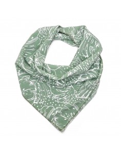 Pañuelo Monstera Mint