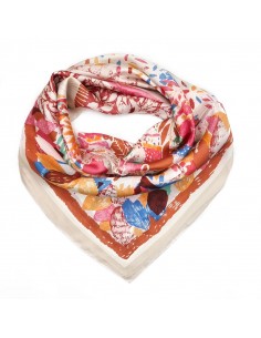 Pañuelo Abstrac Rose (70x70)