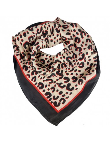 Pañuelo Leopard Sand  (70x70)
