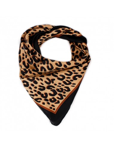 Pañuelo Leopard Beige (70X70)