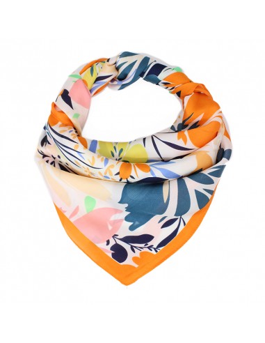 Pañuelo Bellis Orange (70x70)