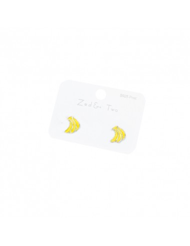 Aro Plata Banana Set x 12u. (AA4193)