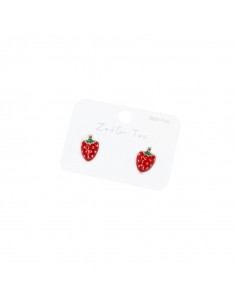 Aro Plata Dorada  Fresa Set x 12u. (AA4194)