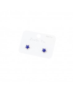 Aro Plata Dorada Stras Colors Set x 12u. (AA4188)