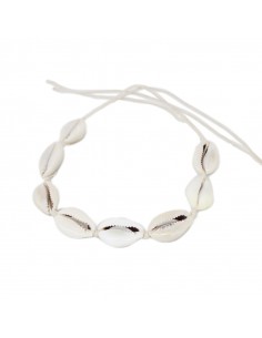 Tobillera Buzios Natural | Infinita Moda | Mayorista de Bijouterie
