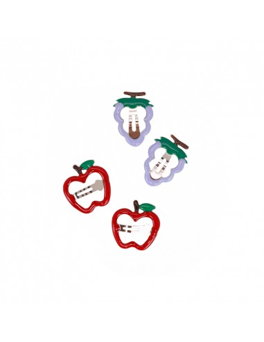 Hebilla Frutal Set x4