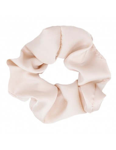Scrunchie Seda Beige