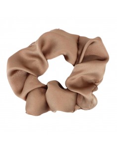Scrunchie Seda Cacao