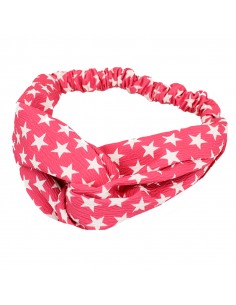 Turbante Multi Star Fucsia