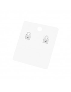 Aro Acero Candado Silver