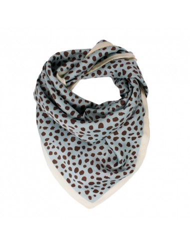 Pañuelo Wild Print Sky (70x70)