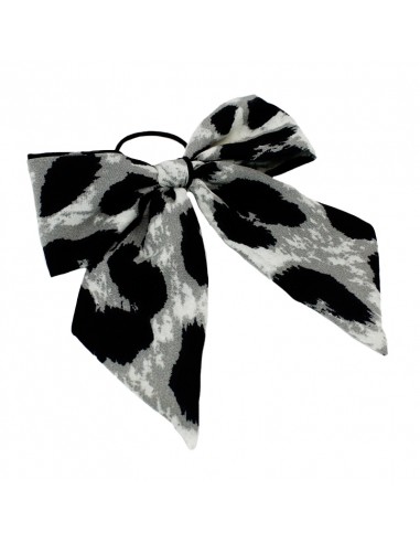 Moño Leopard Grey