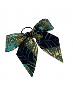 Moño Jungle Blue