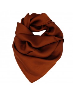 Pañuelo Liso Brown (70x70)