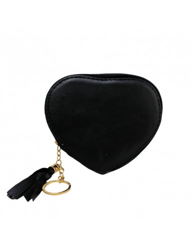 Monedero Heart Black