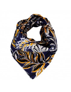 Pañuelo Lotus Blue 70x70