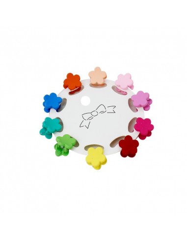 Mini Broches Set x 10 Daisy